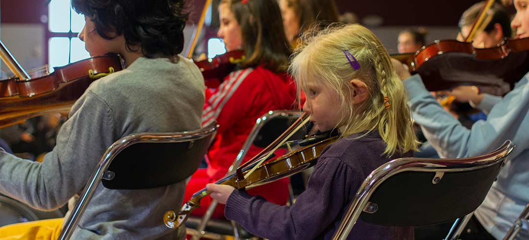 Jeunes violonistes